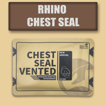 Chest seal / Вентильований оклюзійний клапан Rhino Rescue Chest Seal 6 inch 