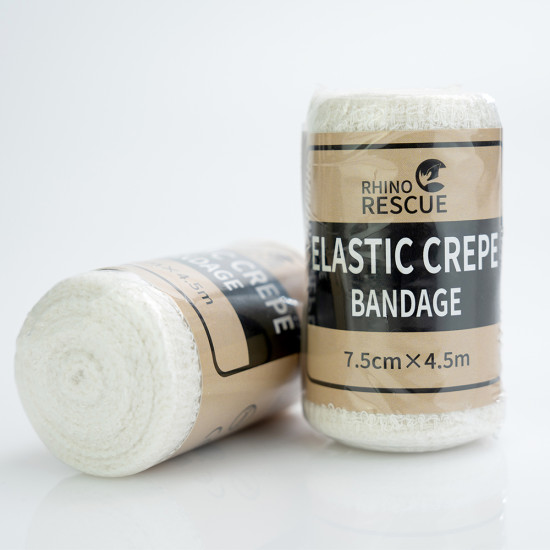 " Elastic Crepe Bandage Бинт єластифікований Rhino Rescue Elastic Crepe Bandage 7.5x4500см       
